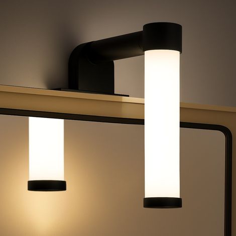Applique miroir APA noire LED 4W IP44 Milagro 3000K (1/5)