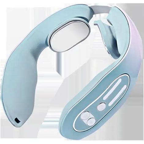AquaForge ist ein intelligentes elektrisches Nackenmassagegerät, das mit EMS-Infrarotimpulsen arbeitet und über Traktions- und Entspannungsfunktionen zur Linderung von Nackenschmerzen verfügt.