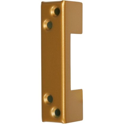 Gâche étroite ISEO modèle 97024900SA - Acier finition bronze 92 mm