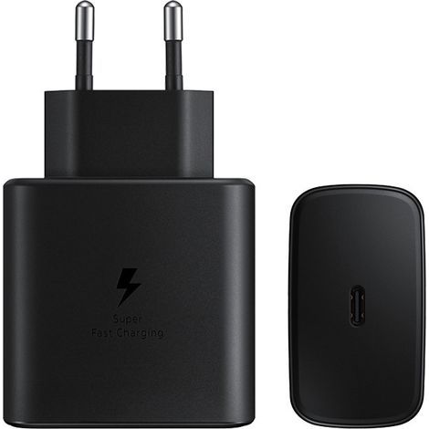 45-W-Schnellladegerät für Samsung Galaxy S24+, S24 Ultra, S23+, S23 Ultra, S22, S21, Note20, A54, A53, Z Fold5, Flip5, Fold4, Flip4, Tab S8 Ultra, USB-C-Netzteil (1/5)
