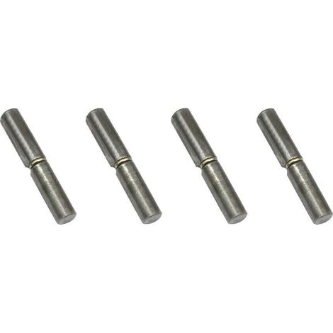 4 x de charnière Porte Bandes bande Roues à souder 80 mm (1/5)