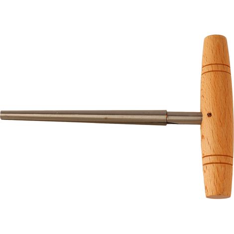 Alésoir à Main pour Trou de Cheville de Guitare, Outil de Perçage et Découpe avec Manche en Bois Massif (1/5)