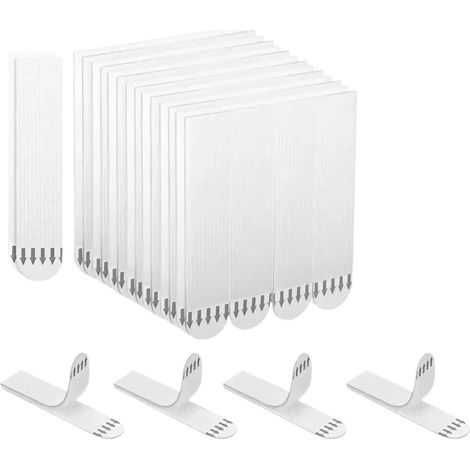 40 paires (80 pièces) de bandes adhésives double face pour la (1/5)