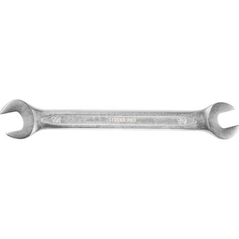 Schlüssel Strend Pro 3113, 10x12 mm, Maulschlüssel, doppelseitig, Cr-V