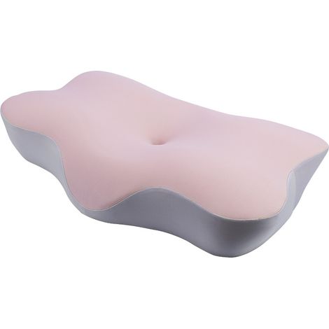 pâte de haricot rouge standard, rose,Oreiller en mousse à mémoire de forme, oreiller haute densité, oreiller cervical sans pression, oreiller en mousse à mémoire de forme à rebond lent favorisant le s (1/5)