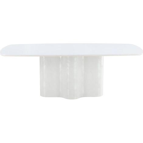 Väddö table de salle à manger 110x220 cm blanc. (1/5)