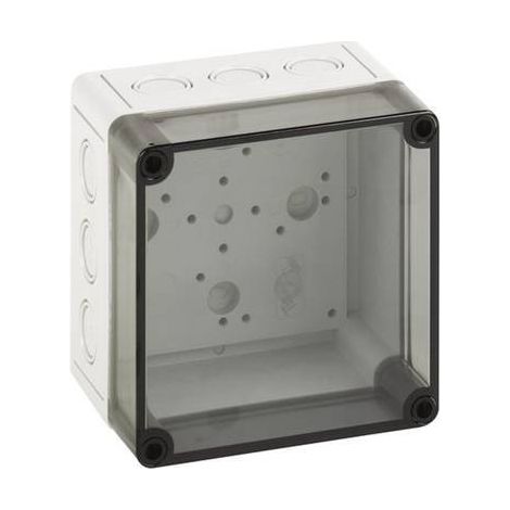 Spelsberg TK PC 1313-10-TM Contenitore da installazione 130 x 130 x 99 Policarbonato Grigio luminescente 1 pz. (1/2)