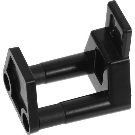 Guide de sol pour porte de grange coulissante noir (1/5)
