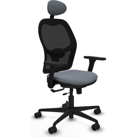Silla ergonómica piqueras y crespo Jorquera negro espuma alta densidad (1/2)