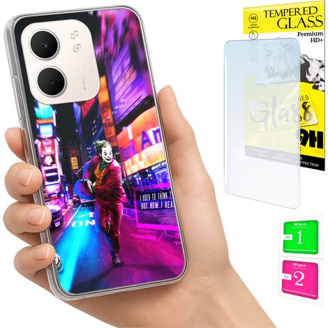 Schutzhülle für Oppo A5X: Fotohülle mit Rückseite und 9H-Glas (1/5)