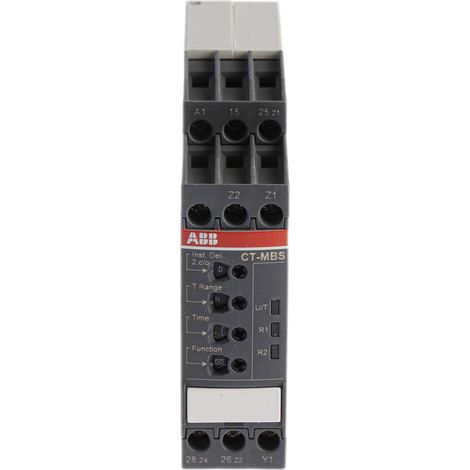 Relais multifonction ABB ct-mbs.22s 24-240 V AC 50-60 Hz