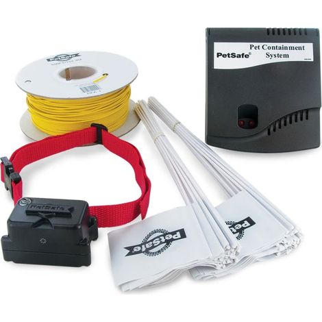 Petsafe Cerca Antiescape Negra Roja Amarilla Sistema de Seguridad