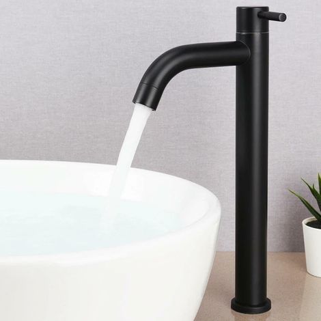 Mitigeur de lavabo, inox 304, monocommande, pour salle d'eau (1/5)