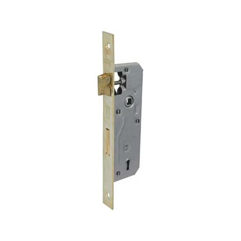 SERRATURA PATENT B.QUADRO OTTONATO 040P BONAITI • I.MM 90 F.MM 22 E.MM 35