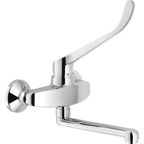 SCELTO DA DESIVERO Miscelatore One lavello a parete con leva clinica cromo codice prod: DSV15597 (1/2)