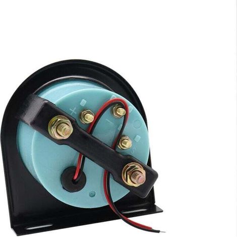 Kit de Jauge de Température d'Eau pour Voiture LED Noire Universelle Manomètre de Température d'Eau pour Voiture Plage de 101,6 à 120°C (Diamètre 52mm)