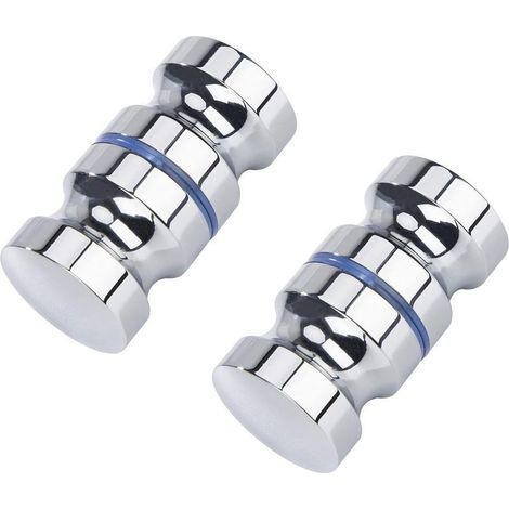 Set di 2 maniglie per porte doccia - 30 mm Adatto per bagno, cucina e ufficio (1/5)