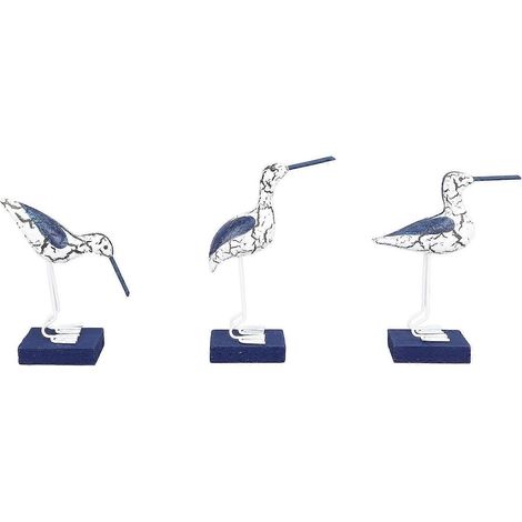 Möwenfigur aus Holz-Eisen-Verbundmaterial – Lebendige und exquisite Möwen-Seevogelstatue zur Dekoration des Schreibtisches