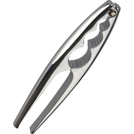 Cascanueces Premium, Cascanueces, Cascanueces y Cascanueces, Acero cromado, Plata, 17 x 4 x 1,3 cm (1/5)