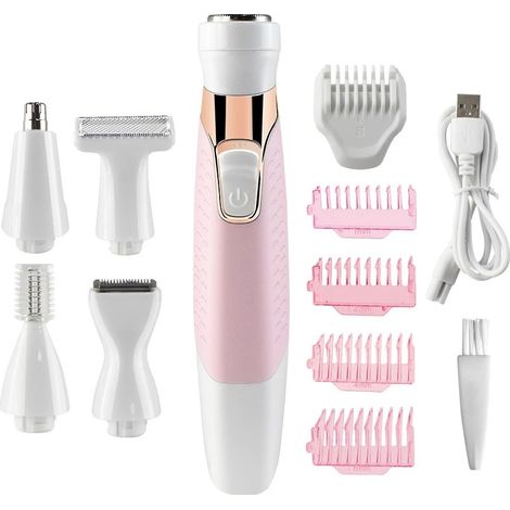 Rasoir électrique pour femmes, épilation du visage pour femmes-AquaForge