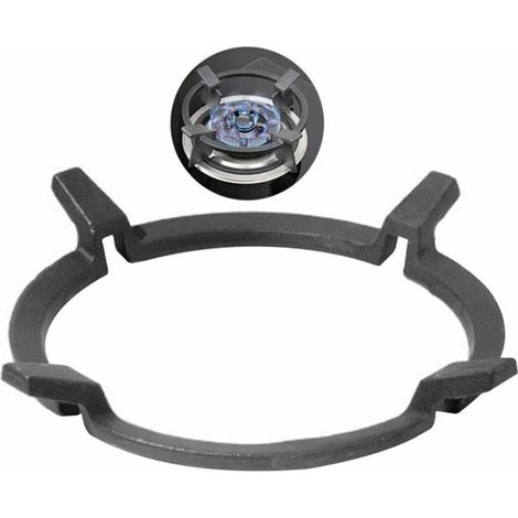 Adaptateur Wok Gaz Anneau Wok Support, Support Antidérapant, Anneau de Fixation Wok Anneau Support Anneau de Fixation pour Brûleurs à Gaz, Cuisinières, Ustensiles de Cuisine, Gaz Poêle Accessoires,Iri (1/5)