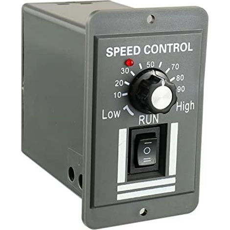 ContrôLeur de Vitesse de Moteur DC 12-60V 20A Commutateur de ContrôLeur PWM RéGlable RéGulateur de Vitesse de Moteur éLectrique/ArrièRe (1/5)