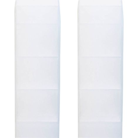 Multifunktionaler Stiftehalter, praktische Aufbewahrungsbox für den Schreibtisch mit transparenter Schublade, ideal für Zuhause, Büro und Schule (2er-Pack)