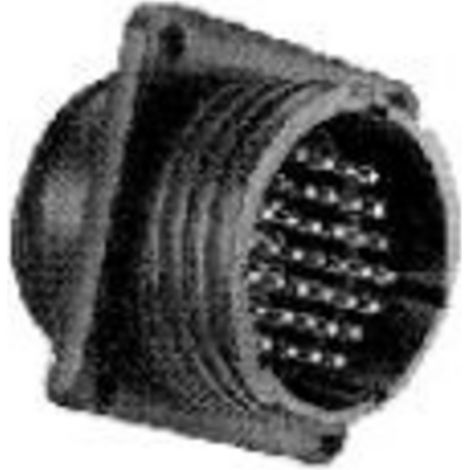 TE Connectivity 206838-1 Cosse cylindrique mâle embase femelle Nombre total de pôles: 24 Série (conn