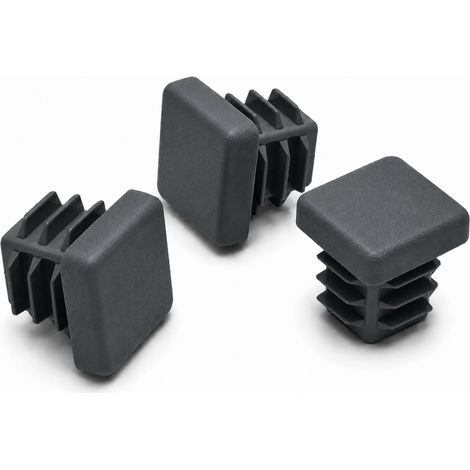 Tappo interno per profilo, pilastro, tetto 15x15, 50 pezzi, antracite (1/5)