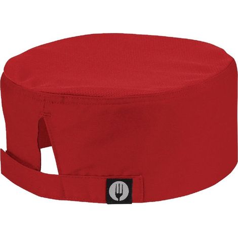 Calot de Cuisine Cool Vent Rouge - Chef Works