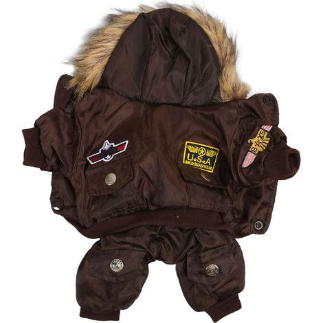 Veste rembourrée en coton et Polyester pour chien, manteau chaud, doux et confortable, pour animaux de compagnie, automne et hiver, pour petits et moyens chiens XS (1/5)