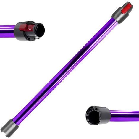 Tube d'extension de Rechange pour Dyson v11 V15 V10 V7 V8 Aspirateur Sans Fil, Tube Rallonge en Aluminium Baguette Extensible-Violet