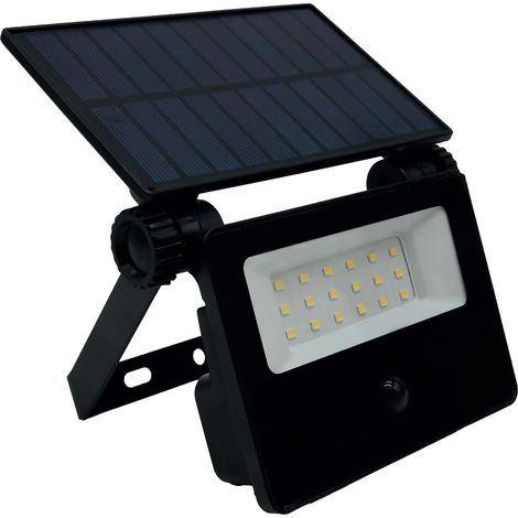 Lampes Solaires D'extérieur avec Détecteur Mouvement Lampe D'extérieur 5W 400LM 5000K LED Solaire 120° IP54 Étanche Solaire ABS pour Garage Jardin Marches Portes D'entrée (1/5)