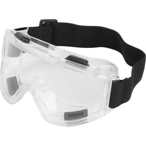 Brille Safetyco B028, klar, Schutzbrille, geschlossen, mit Belüftung