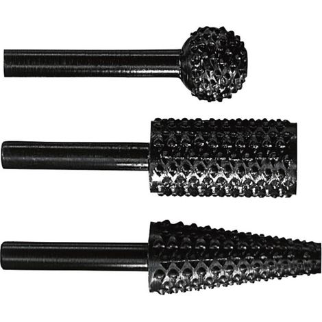 Assortiment de 3 râpes à bois Ø6mm Bosch 2609255302