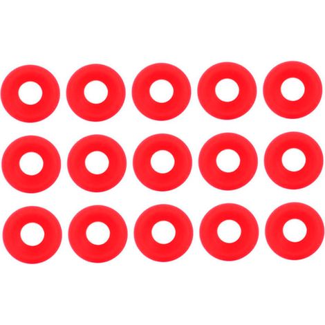 25 joints Grolsch en silicone rouge pour bouteilles à bouchon à bascule, pour le brassage amateur de bière. (1/5)