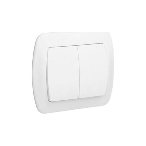 Interruptor tipo candelabro con retroiluminación AW5L/11 Cable blanco