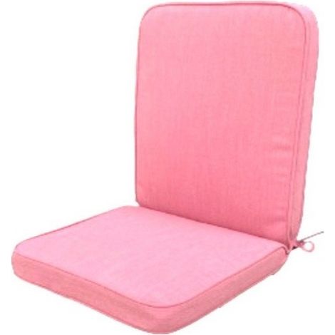 Powder Luxury Low Recliner Cushion - L96 x W42 x D5 cm - Pink