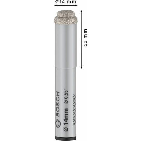 Bosch Punta diamantata argento 14 mm per piastrelle (1/5)