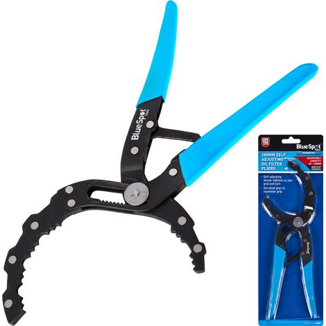 Bluespot Oil Filter Adjustable Wrench Pliers Hand Removal Plier Tool 60 -120mm (1/2)