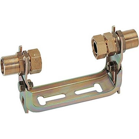 Compteur d'eau avec support de montage réglable 1" x 1" 190 mm QN 2,5