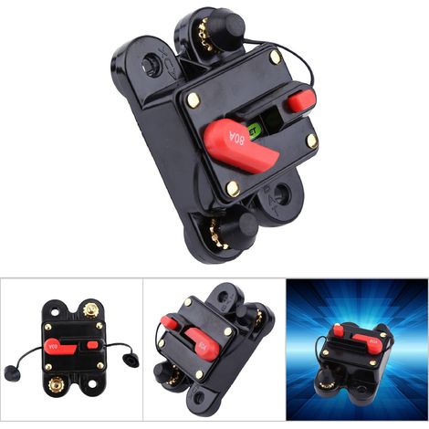 80A DC12V-Leistungsschalter für Auto-, Boots- und Motorrad-Audioanlagen – Schutz und Rücksetzfunktion (1/5)