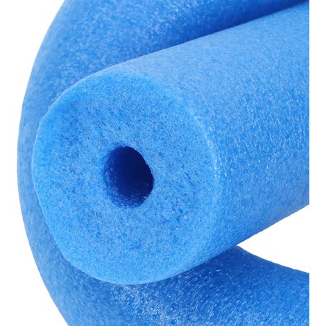 Bâton en Mousse EPE Polyvalent - Accessoire Flottant pour Piscine, Jeux Aquatiques et Noodles de Natation (6.5x150cm Bleu Foncé)