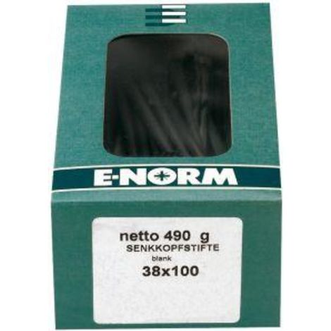 E-NORM Drahtstift vers. blank 2,2x 50 a 1,0kg (Inh. 10 Pack) (1/2)