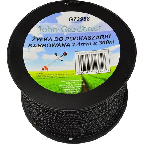 Welldraht-Trimmerfaden 2,4 mm x 300 m (8)