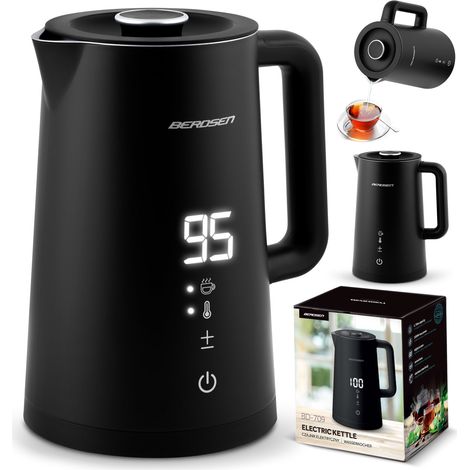 Wasserkocher 1,7l Berdsen BD-709 schwarz (1/5)