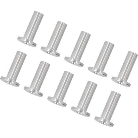 Manchons de protection pour câbles en acier inoxydable - 10 pièces, haute résistance, imperméables (1/4)