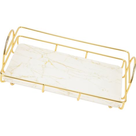 Étagère de rangement pour cosmétiques à poser sur le comptoir, décoration pour salle de bain ou chambre (1/5)