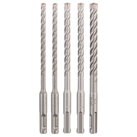 Set de 5 brocas SDS plus-5x Ø6/6/8/8/10 mm - BOSCH