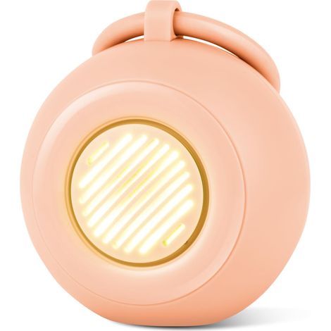 Machine à bruit blanc portable rose avec veilleuse douce, 15 sons apaisants et minuterie, rechargeable par USB, aide au sommeil pour bébés, enfants et adultes (1/5)